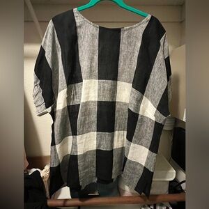 Selection Ulla Popken Plaid Tunic size 16